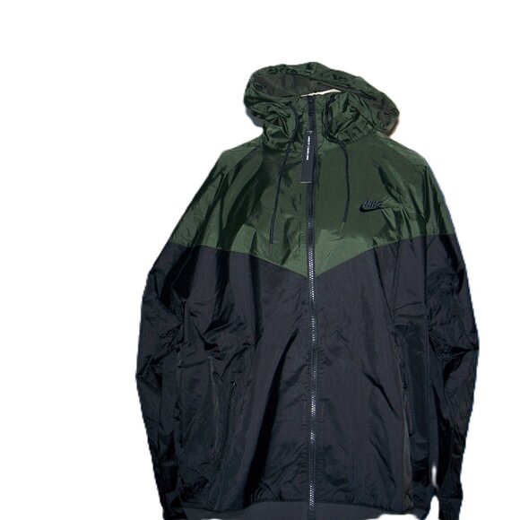 NIKE SPORTSWEAR WINDRUNNER FULL ZIP HOODED JACKET AR2191-013 MENS - Picture 1 of 3